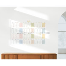 Custom Extra Large One-Page Wall Calendar